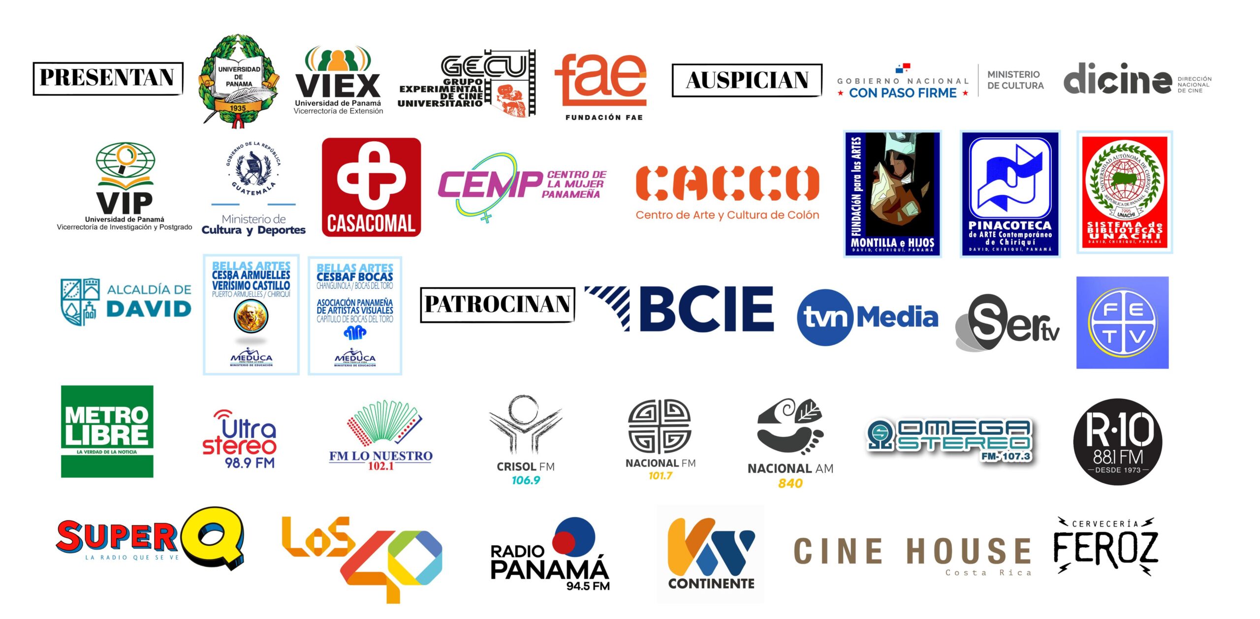 Plancha de logos 2025